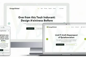 custom website design by garage2global